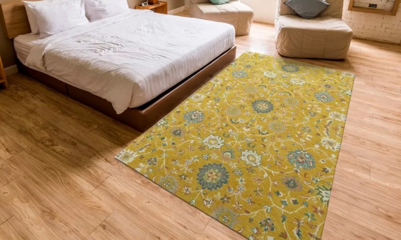 Floral rugs